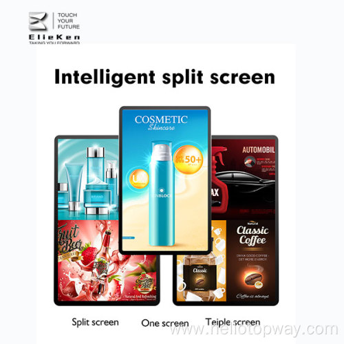 Wall-Mounted Advertising display Network 55 inch